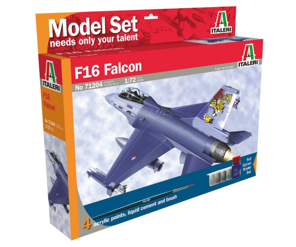 Italeri F 16 Falcon Model Set 510071204 Model Sets Italeri Plastic Models Categories Shop Carson Modelsport Com