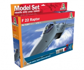 ITALERI F-22 Raptor Model Set ITALERI F-22 Raptor Model Set