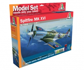 ITALERI Spitfire Mk.XVI Model Set ITALERI Spitfire Mk.XVI Model Set