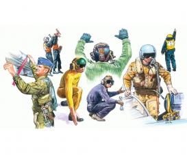 1:72 NATO Pilots and Ground Crew 1:72 NATO Pilots and Ground Crew