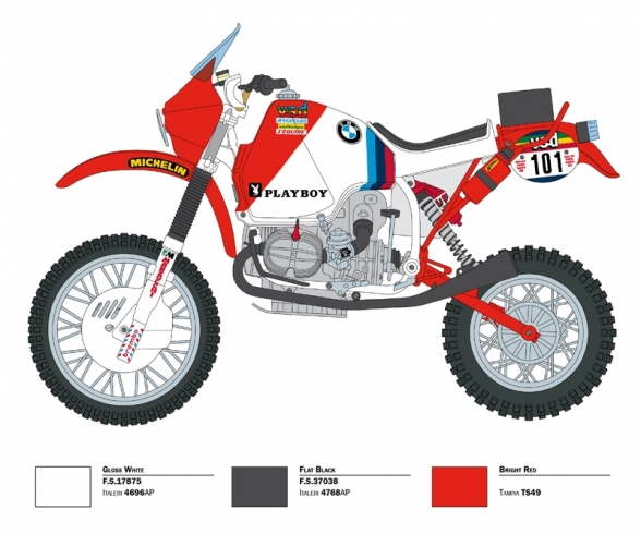 1:9 BMW R80 G/S 1000 Dakar 1985 1:9 BMW R80 G/S 1000 Dakar 1985