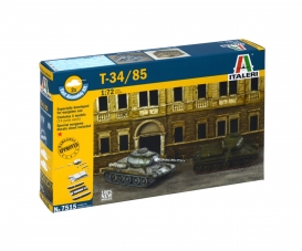 1:72 Rus. Tank T-34/85 Fast Assm. Kit 1:72 Rus. Tank T-34/85 Fast Assm. Kit