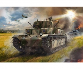 1:72 T-28 Soviet heavy tank WWII 1:72 T-28 Soviet heavy tank WWII