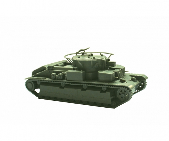 1:100 T-28 Soviet heavy tank WWII 1:100 T-28 Soviet heavy tank WWII