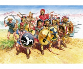 1:72 Fig.-Set Griech.Infanterie V-IV B.C 1:72 Fig.-Set Griech.Infanterie V-IV B.C