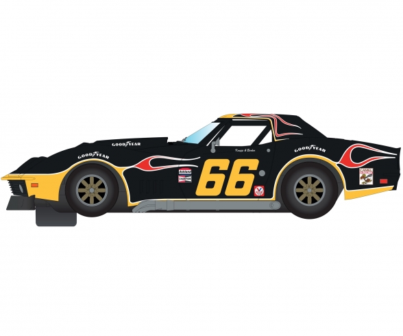 1:32 Chevrolet Corvette #66 Flames HD 1:32 Chevrolet Corvette #66 Flames HD