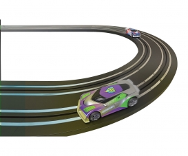 1:64 Micro Track Extension Set Straight/Curve 1:64 Micro Track Extension Set Straight/Curve