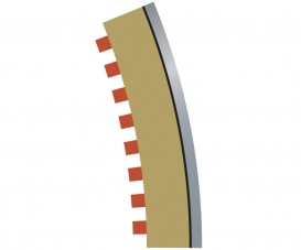 SPORT Outer Border Curve R3/22,5° (4) SPORT Outer Border Curve R3/22,5° (4)