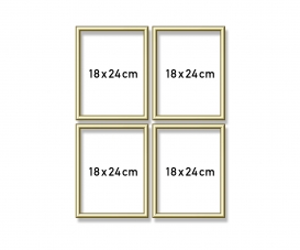 Aluminium frame Quattro 18 x 24 cm Aluminium frame Quattro 18 x 24 cm