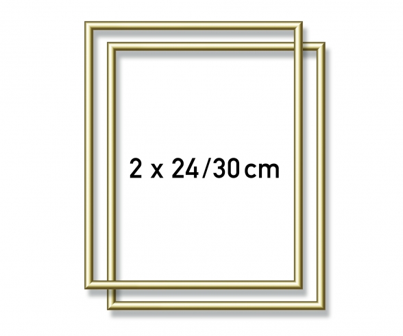 2 Cadres en aluminium 24 x 30 cm 2 Cadres en aluminium 24 x 30 cm