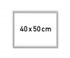 Alurahmen 40 x 50 cm – Silber matt Alurahmen 40 x 50 cm – Silber matt