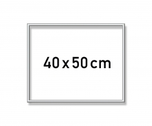 Cadre en aluminium 40 x 50 cm – argenté mat Cadre en aluminium 40 x 50 cm – argenté mat