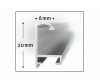 Alurahmen Tritpychon 50 x 80 cm – Silber matt Alurahmen Tritpychon 50 x 80 cm – Silber matt