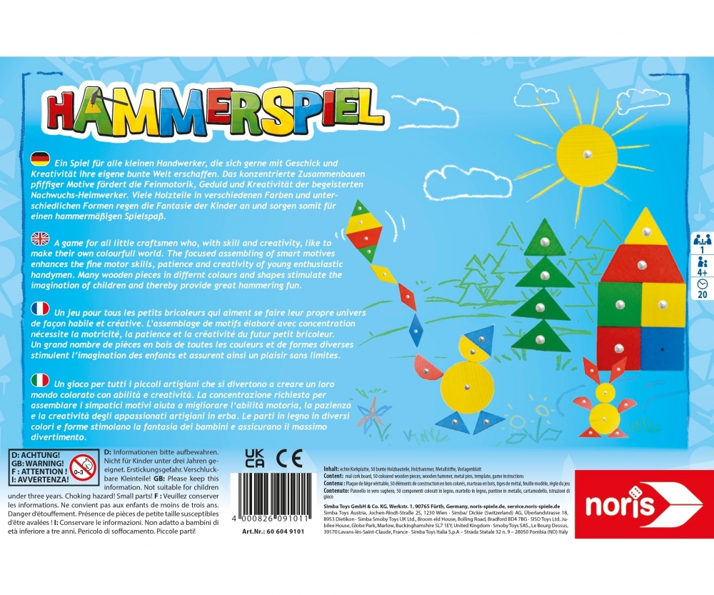 Hammerspiel - Kinderspiele - Spiele - shop.noris-spiele.de