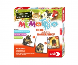 MemoTrio Tiere auf dem Bauernhof MemoTrio Tiere auf dem Bauernhof