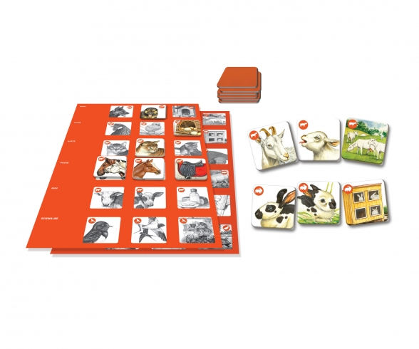 Memo Trio farm animals Memo Trio farm animals