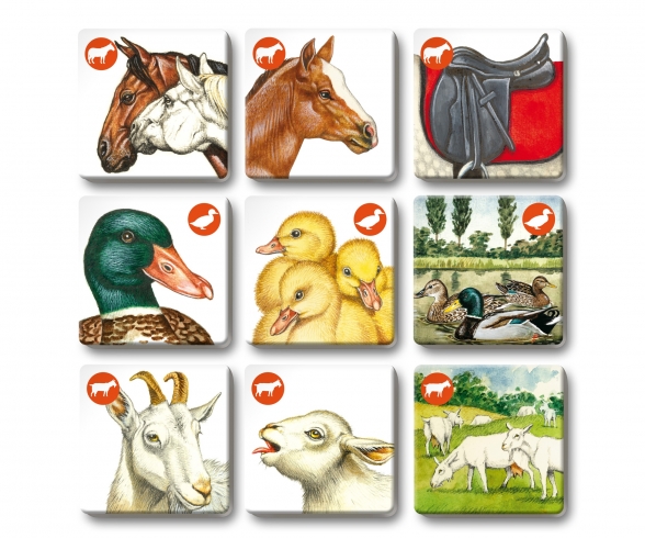 Memo Trio farm animals Memo Trio farm animals