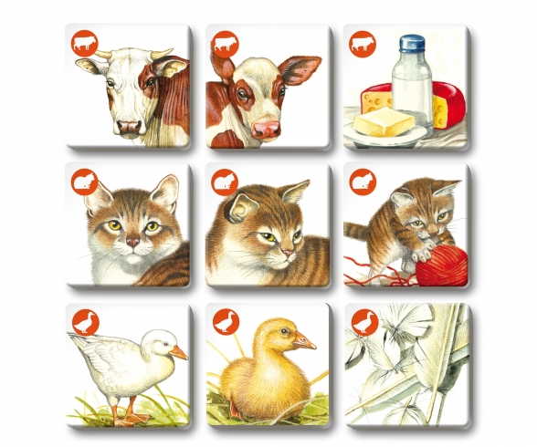 Memo Trio farm animals Memo Trio farm animals