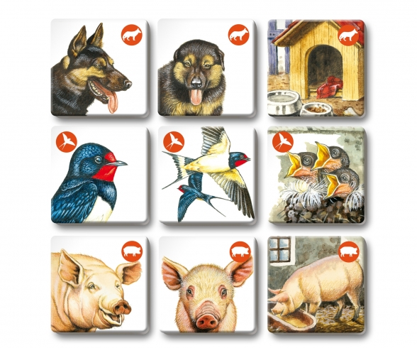 Memo Trio farm animals Memo Trio farm animals