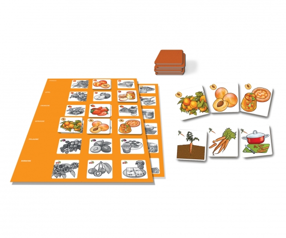 Memo Trio fruit and vegetables Memo Trio fruit and vegetables