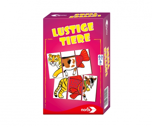 Funny Animals -travelgame 606094212 - Jeux de poche / voyage - Catégories - shop.noris-spiele.de