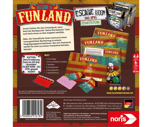Escape Room Funland Escape Room Funland