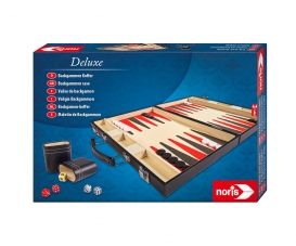 Caisse de Backgammon Deluxe 15 " Caisse de Backgammon Deluxe 15 "
