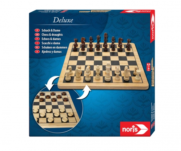 Deluxe Wooden Chess Checkers 606104577 Family Games Categories Shop Noris Spiele De