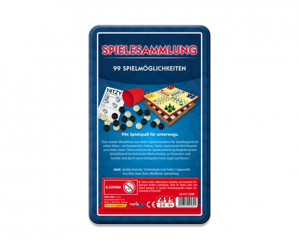 99iger Spielesammlung in der Metallbox 99iger Spielesammlung in der Metallbox