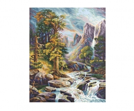 Paysage de hautes montagnes Paysage de hautes montagnes