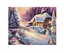 Der Winter Malen nach Zahlen Der Winter Malen nach Zahlen