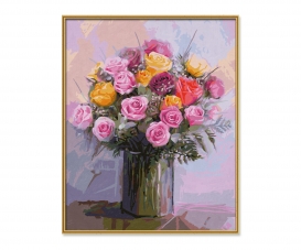 Bunch of Roses in Pastel Colors Bunch of Roses in Pastel Colors