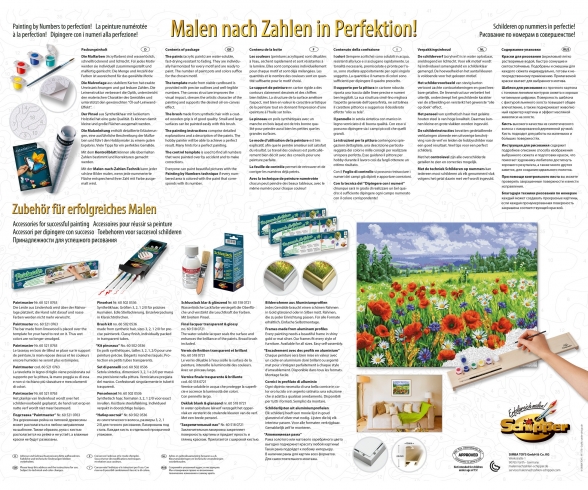 Blumenwiese Malen Nach Zahlen Premium Kategorien Shop Malennachzahlen Schipper De