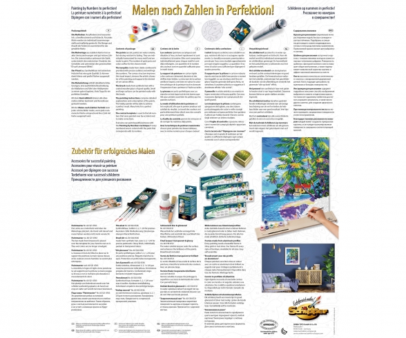 Sonnige Karibik Malen nach Zahlen Sonnige Karibik Malen nach Zahlen