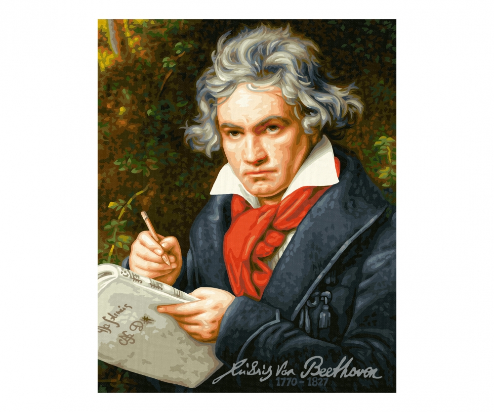Ludwig van Beethoven (1770-1827) - Berühmte Maler - Motiv ...