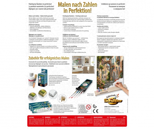 Verträumtes Gässchen Malen nach Zahlen Verträumtes Gässchen Malen nach Zahlen
