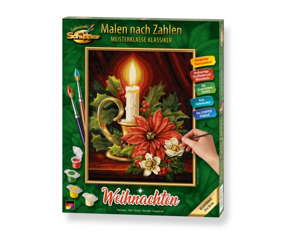 Weihnachten Malen nach Zahlen Weihnachten Malen nach Zahlen