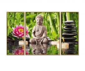 SPA - Zeit für Dich! (Triptychon) Malen nach Zahlen Vorlage SPA - Zeit für Dich! (Triptychon) Malen nach Zahlen Vorlage