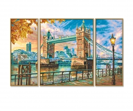 London Tower Bridge Malen nach Zahlen London Tower Bridge Malen nach Zahlen