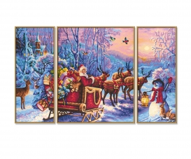 Le Père Noël arrive! Le Père Noël arrive!