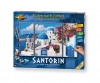 Santorin (Triptychon) Malen nach Zahlen Vorlage Santorin (Triptychon) Malen nach Zahlen Vorlage