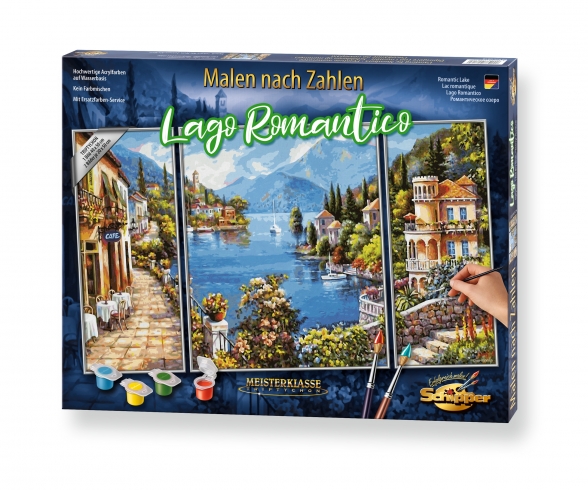 Lago Romantico Malen nach Zahlen Lago Romantico Malen nach Zahlen