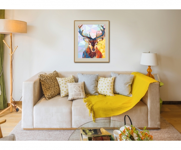 Cerf – Art Polygone Cerf – Art Polygone