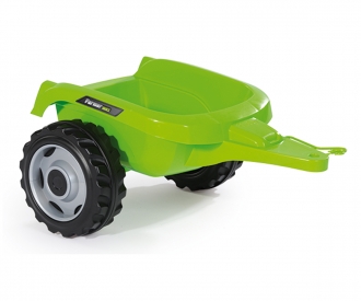 Farmer Max Green Tractor + Trailer