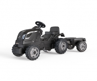 Smoby tractor and trailer ride deals on