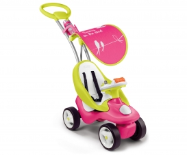 BUBBLE GO PINK RIDE-ON