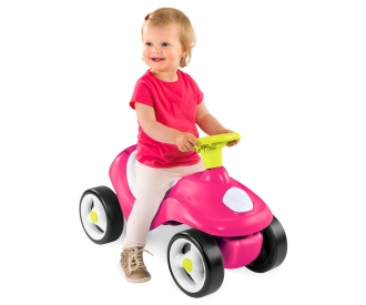 Porteur smoby shop bubble go rose