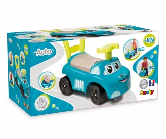 Smoby - Porteur Auto Bleu - Fonction Trotteur - pour Enfant Dès 10 Mois -  Coffre à Jouets - 720525 : : Jeux et Jouets