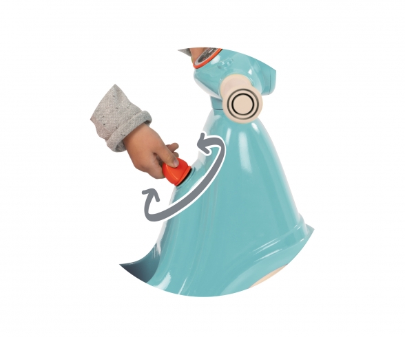 PORTEUR SCOOTER BLEU PORTEUR SCOOTER BLEU
