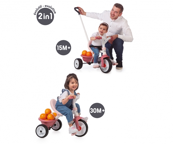 TRICYCLE BE MOVE ROSE TRICYCLE BE MOVE ROSE
